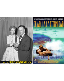 Oscar Mejor Director 1953 Fred Zinnemann (De aquí a la eternidad)