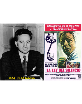 Oscar Mejor Director 1954 Elia Kazan (La ley del silencio)