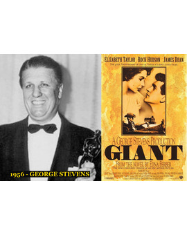 Oscar Mejor Director 1956 George Stevens (Gigantes)
