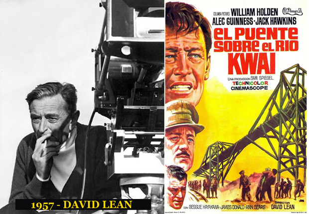 Oscar Mejor Director 1957 David Lean (El punte sobre el rio Kwai)