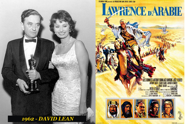 Oscar Mejor Director 1962 David Lean (Lawrence de Arabia)