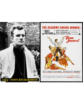 Oscar Mejor Director 1963 Tony Richardson (Tom Jones)