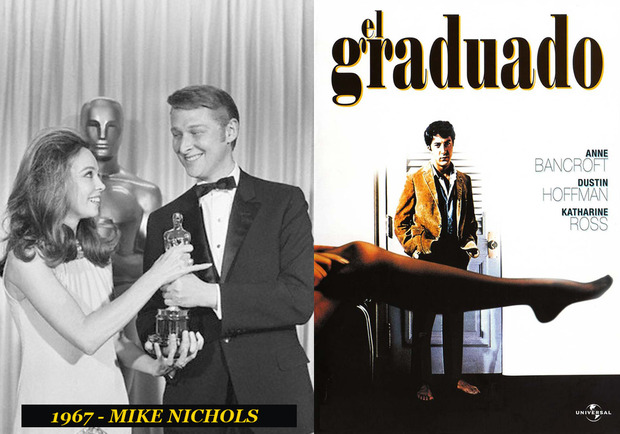 Oscar Mejor Director 1967 Mike Nichols (El graduado)