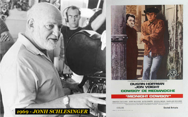 Oscar Mejor Director 1969 John Schlesinger (Cowboy de medianoche)