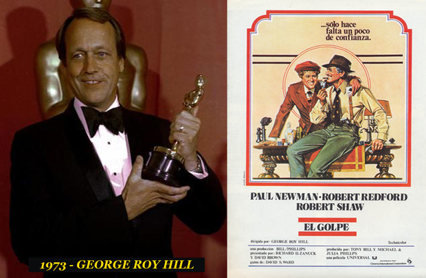 Oscar Mejor Director 1973 George Roy Hill (El golpe)