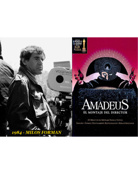Oscar Mejor Director 1984 Milos Forman (Amadeus)