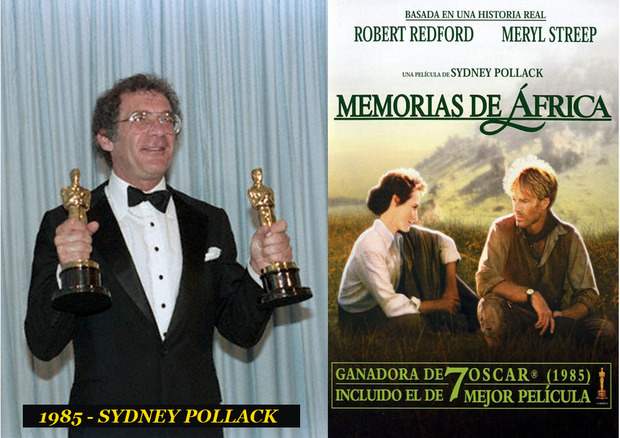 Oscar Mejor Director 1985 Sydney Pollack (Memorias de África)