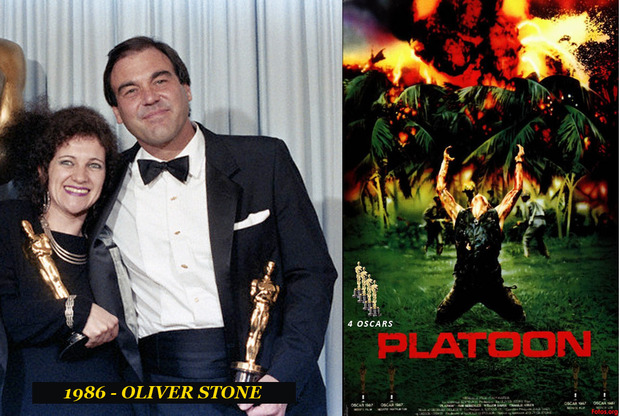 Oscar Mejor Director 1986 Oliver Stone (Platoon)