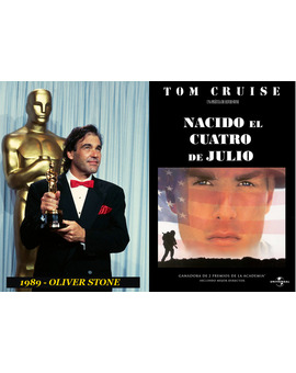 Oscar Mejor Director 1989 Oliver Stone (Nacido el Cuatro de Julio)
