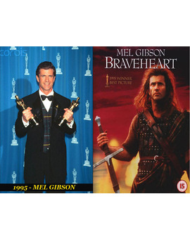 Oscar Mejor Director 1995 Mel Gibson (Braveheart)