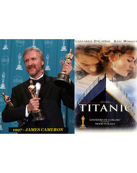 Oscar Mejor Director 1997 James Cameron (Titanic)