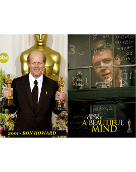 Oscar Mejor Director 2001 Ron Howard (Una mente maravillosa)