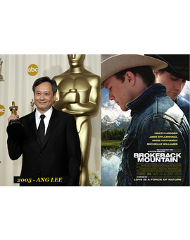 Oscar Mejor Director 2005 Ang Lee (Brokeback Mountain)