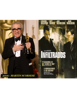 Oscar Mejor Director 2006 Martin Scorsese (Infiltrados)