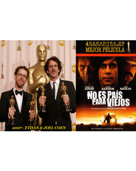 Oscar Mejor Director 2007 Ethan Coen, Joel Coen (No es país para viejos)