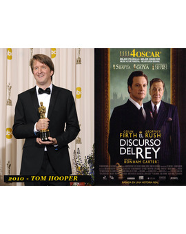 Oscar Mejor Director 2010 Tom Hooper (El discurso del rey)