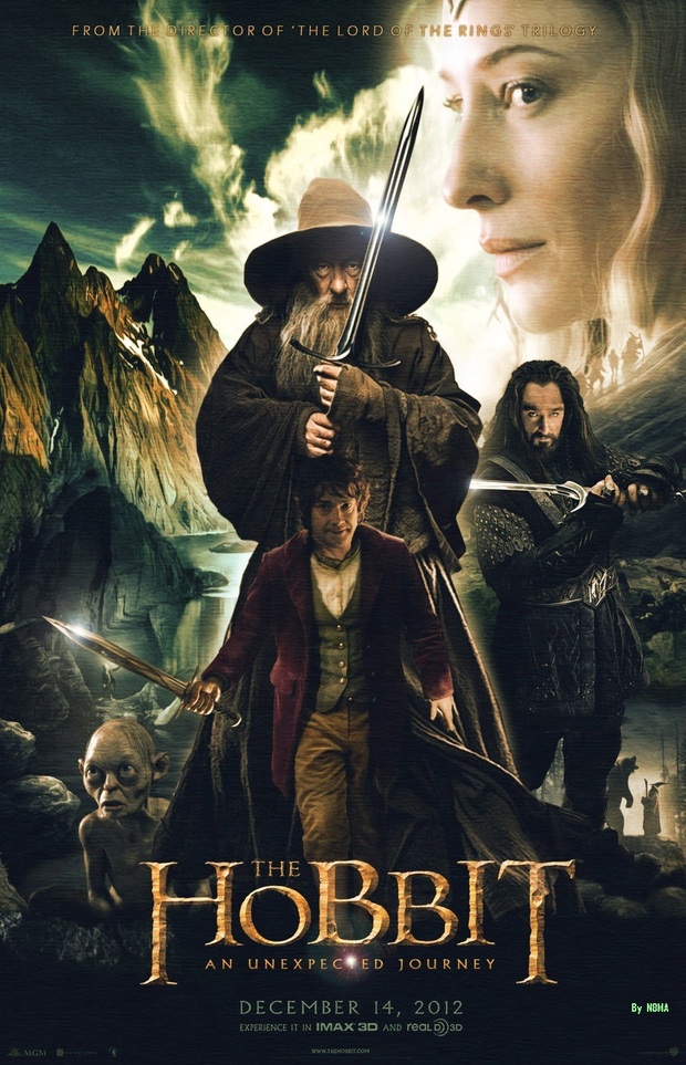 Nuevo poster de El Hobbit. Un viaje inesperado, a petición