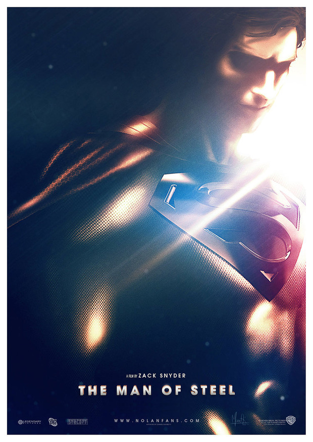 Interesante Poster; The man of Steel