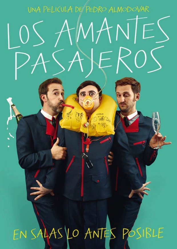 El Deseo (productora de Almodóvar) presenta el teaser poster de LOS AMANTES PASAJEROS diseñado por Jean Paul Goude