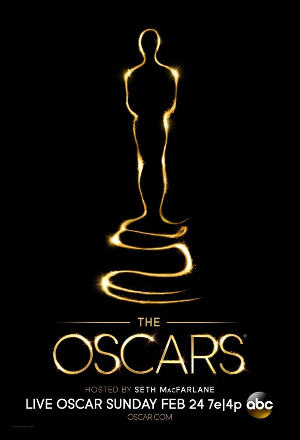 CARTEL DE LA 85TH CEREMONIA DE LOS OSCAR (24 febrero 2013)