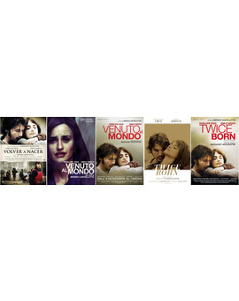 Diferentes Poster de Volver a nacer (2013) de Sergio Castellitto con Penélope Cruz y Emile Hirsch 