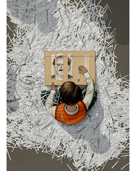 Cartel de Argo por el artista Jonathan Burton
