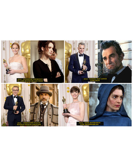 2012 Los Oscar a los mejores actores