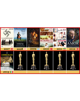 2007-2013 Los Oscar a la Mejor Película Extranjera