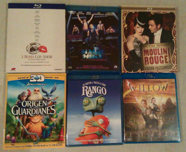 Mi última compra 23-03-2013 en el Corte Ingles al 3x2