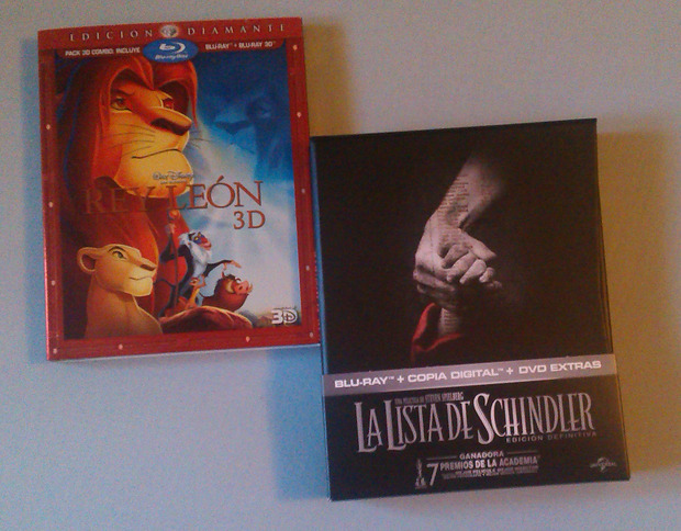 Mi última compra 07-05-2013, espectacular edición coleccionista + 3D Disney