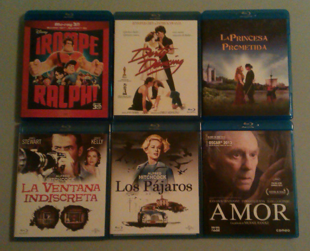 Mi última compra 18-05-2013, buen CINE variadito.
