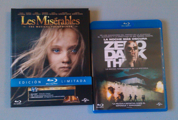 Mi última compra 28-05-2013 dos grandes películas premiadas en los últimos Oscar