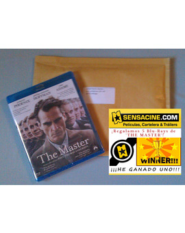Recien recibido mi ragalo del Bluray "The master" del sorteo de SENSACINE