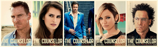 The Counselor de Ridley Scott  con expectacular reparto, con muchas ganas de verla