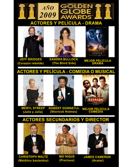 2009 Globos de Oro Ganadores