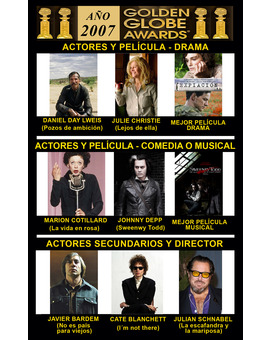 2007 Globos de Oro Ganadores
