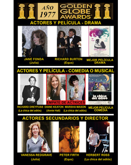 1977 Globos de Oro Ganadores
