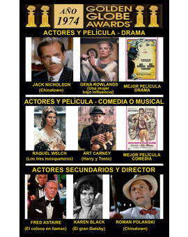 1974 Globos de Oro Ganadores