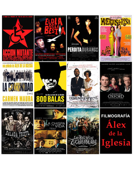 Espectacular filmografía de Álex de la Iglesia