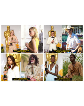 2013 Los Oscar a los mejores actores