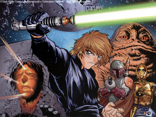 Así se vería Star Wars si se adaptara al anime (CORTO DE 7 MINS)