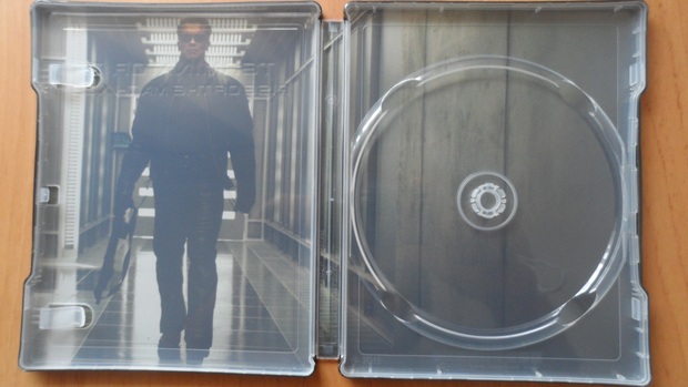 Terminator 3 Steelbook Zavvi. Interior.