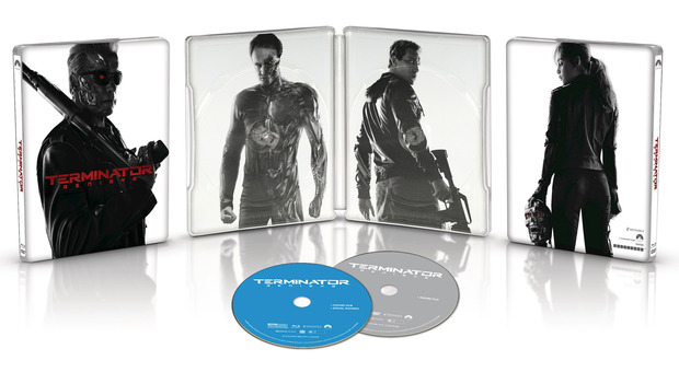 Terminator Genysis steelbook con disco extra, vuelve estar disponible en Amazon.fr