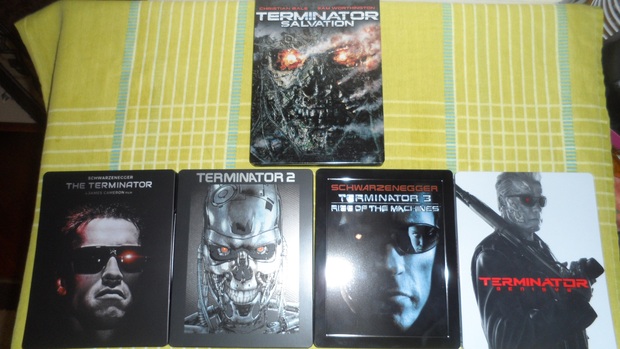 Terminator Saga Steelbook.