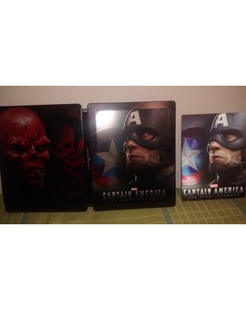 Capitan America steelbook Zavvi.