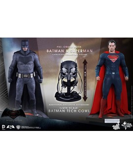 COMENTARIO DE LAS PRIMERAS FOTOS DE LAS HOT TOYS DE SUPERMAN Y BATMAN DE BATMAN V SUPERMAN