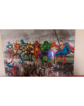 Regalo de reyes atrasado. Lamina DC vs Marvel