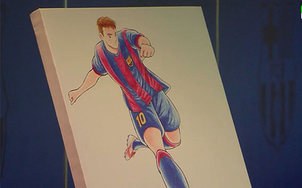 El creador de 'Oliver y Benji' homenajea a Leo Messi