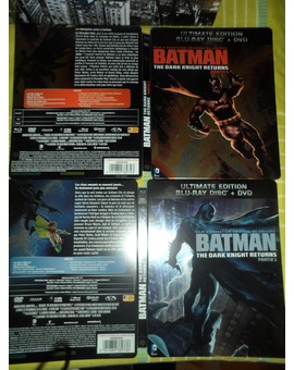 El regreso de El Caballero Oscuro. Steelbooks Francés.