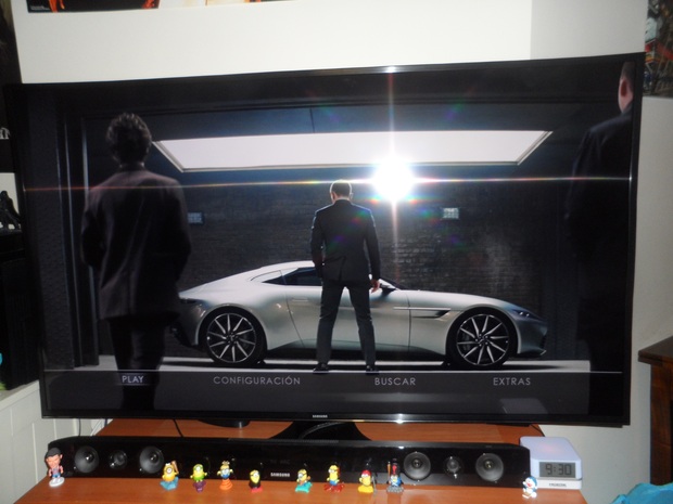 Ni nueva TV 4k. Samsung 55JU6470.